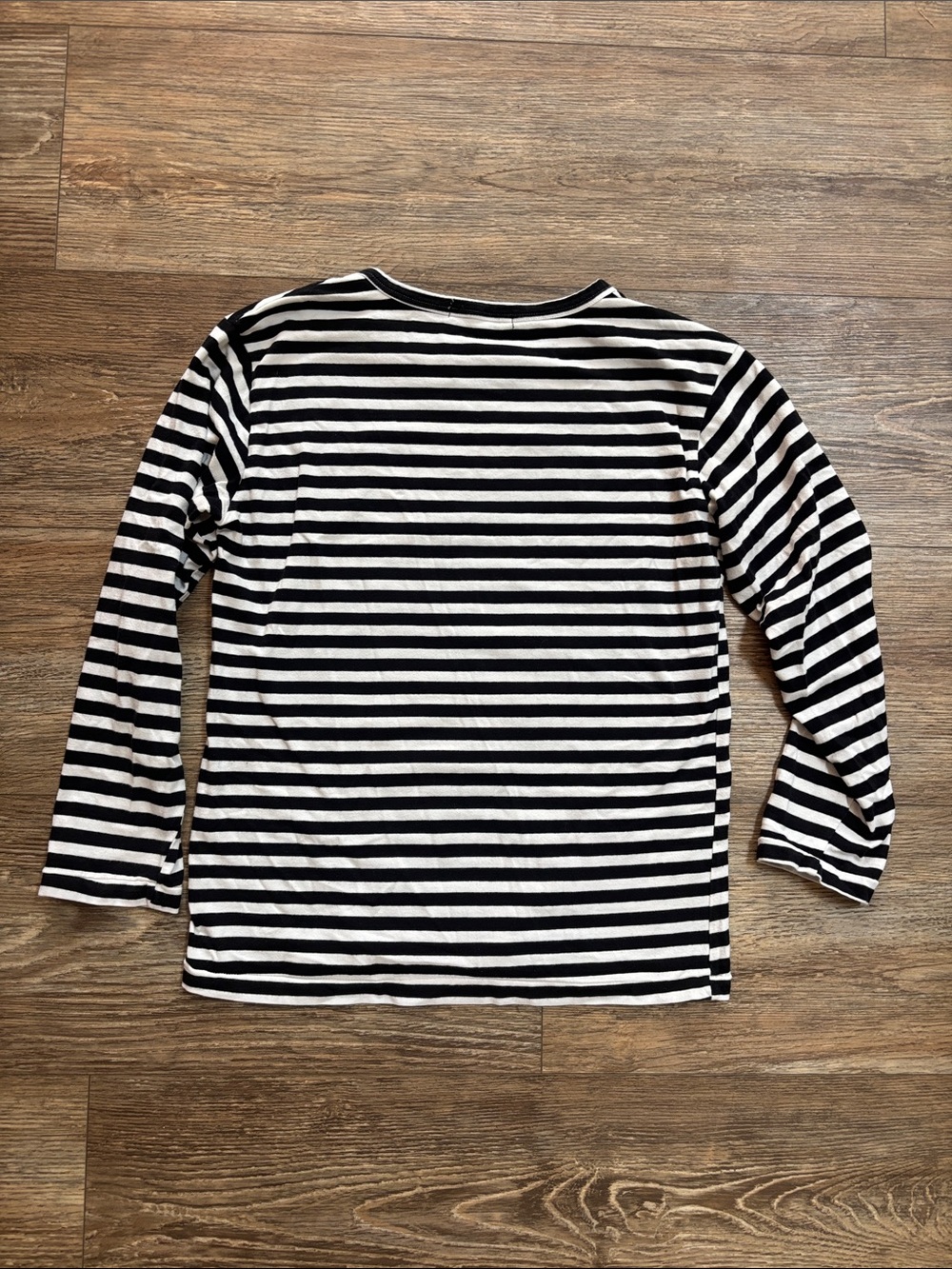 Comme des Garçons Play Striped Long-Sleeved T-Shirt Women's Size Medium - Picture 11 of 11